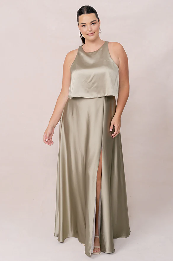 Wren Satin Dress | Made To Order - Image 135