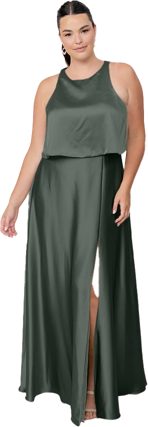 Wren Satin Dress | Made To Order - Image 21